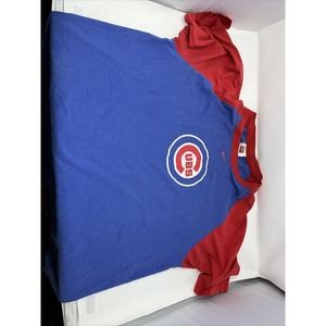 Nike Team T Shirt Chicago Cubs Size Large Mens Center Swoosh